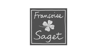 Logo de la marque Françoise Saget, client de BigBizYou. Logo de la marque Françoise Saget, client de BigBizYou.
